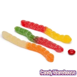 Albanese Assorted Fruit Sour Gummy Worms: 4.5LB Bag -Candy Promotion Sale albanese assorted fruit sour gummy worms 4 5lb bag candy warehouse 3