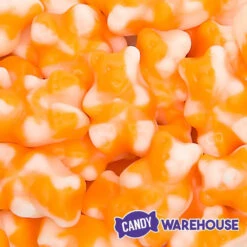 Albanese Orange Cream Bearsicles Gummy Bears: 5LB Bag -Candy Promotion Sale albanese orange cream bearsicles gummy bears 5lb bag candy warehouse 4