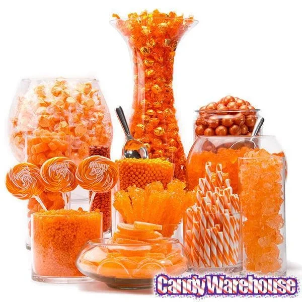 Albanese Orange Gummy Bears: 5LB Bag 2 Albanese Orange Gummy Bears: 5LB Bag - Image 2