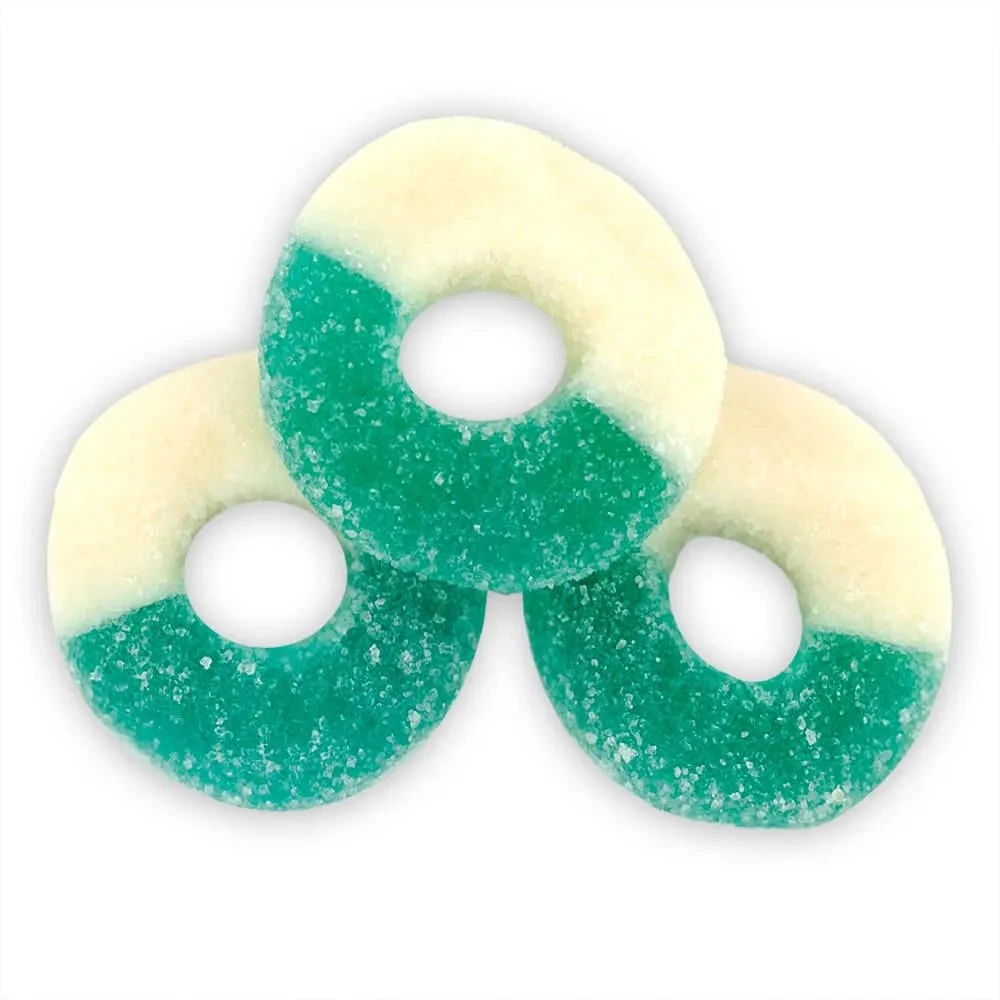 Albanese Raspberry Gummy Rings: 4.5LB Bag 1 Albanese Raspberry Gummy Rings: 4.5LB Bag