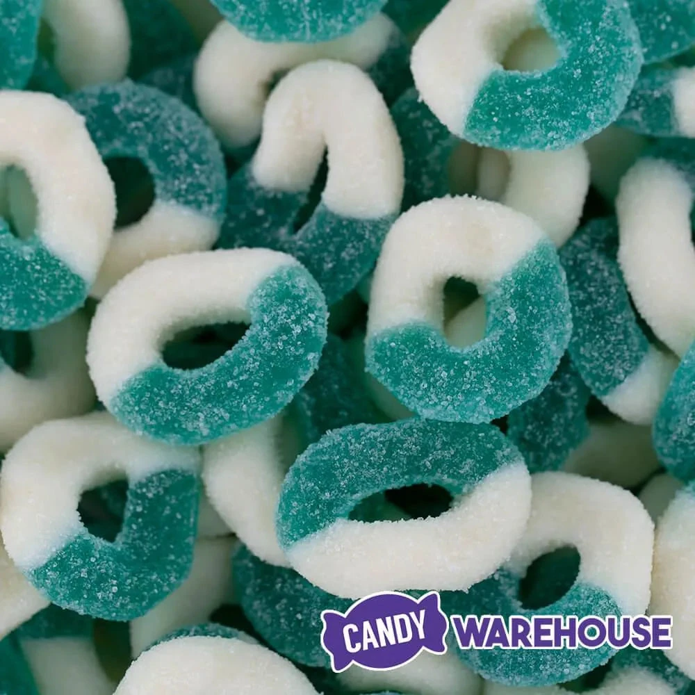 Albanese Raspberry Gummy Rings: 4.5LB Bag 2 Albanese Raspberry Gummy Rings: 4.5LB Bag - Image 2