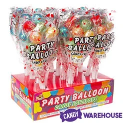 Albert's Party Balloons Lollipop Bouquets: 12-Piece Display -Candy Promotion Sale albert s party balloons lollipop bouquets 12 piece display candy warehouse 3