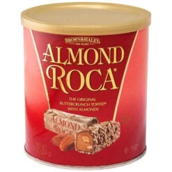 Almond Roca Buttercrunch Toffee Candy: 10-Ounce Tin -Candy Promotion Sale almond roca buttercrunch toffee candy 10 ounce tin candy warehouse 6