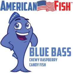 American Fish Chewy Candy - Blue: 5LB Bag -Candy Promotion Sale american fish chewy candy blue 5lb bag candy warehouse 5