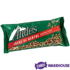 Andes Mints Creme De Menthe Mint Baking Chips: 10-Ounce Bag -Candy Promotion Sale andes mints creme de menthe mint baking chips 10 ounce bag candy warehouse 3