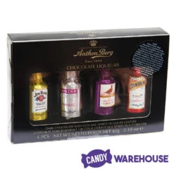 Anthon Berg Chocolate Liquor Bottles: 4-Piece Box -Candy Promotion Sale anthon berg chocolate liquor bottles 4 piece box candy warehouse 3 3a54ac92 32d0 44eb b509 f9816b0f1ecb