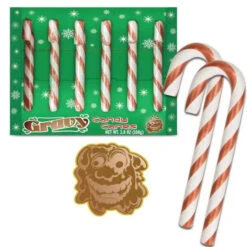 Archie McPhee Gravy Candy Canes: 6-Piece Box -Candy Promotion Sale archie mcphee gravy candy canes 6 piece box candy warehouse 3