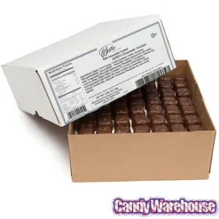 Asher's Chocolate Covered Chocolate Caramels - Milk: 6LB Box -Candy Promotion Sale asher s chocolate covered chocolate caramels milk 6lb box candy warehouse 4