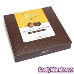 Asher's Dark Chocolate Sea Salt Caramels: 12-Piece Box -Candy Promotion Sale asher s dark chocolate sea salt caramels 12 piece box candy warehouse 4 26a04cf8 e088 46a9 adf9 702b7ec3ab3f