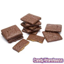 Asher's Milk Chocolate Covered Graham Crackers: 5LB Box -Candy Promotion Sale asher s milk chocolate covered graham crackers 5lb box candy warehouse 6
