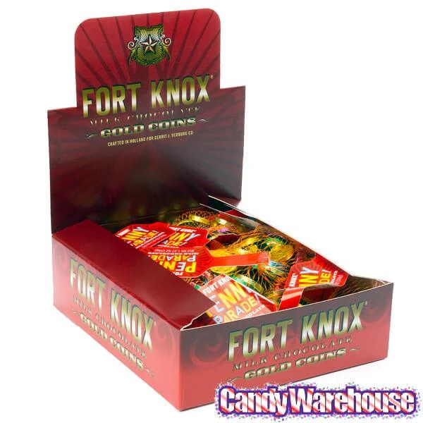 Assorted Colors Foiled Milk Chocolate Penny Parade Coins In Mesh Bags: 20-Piece Box 3 Assorted Colors Foiled Milk Chocolate Penny Parade Coins In Mesh Bags: 20-Piece Box - Image 3