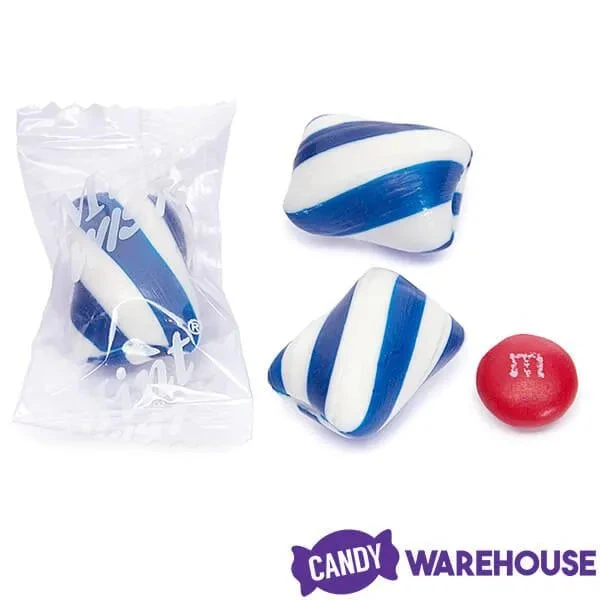 Atkinson Hard Candy Twists - Blue And White : 5LB Bag 2 Atkinson Hard Candy Twists - Blue And White : 5LB Bag - Image 2