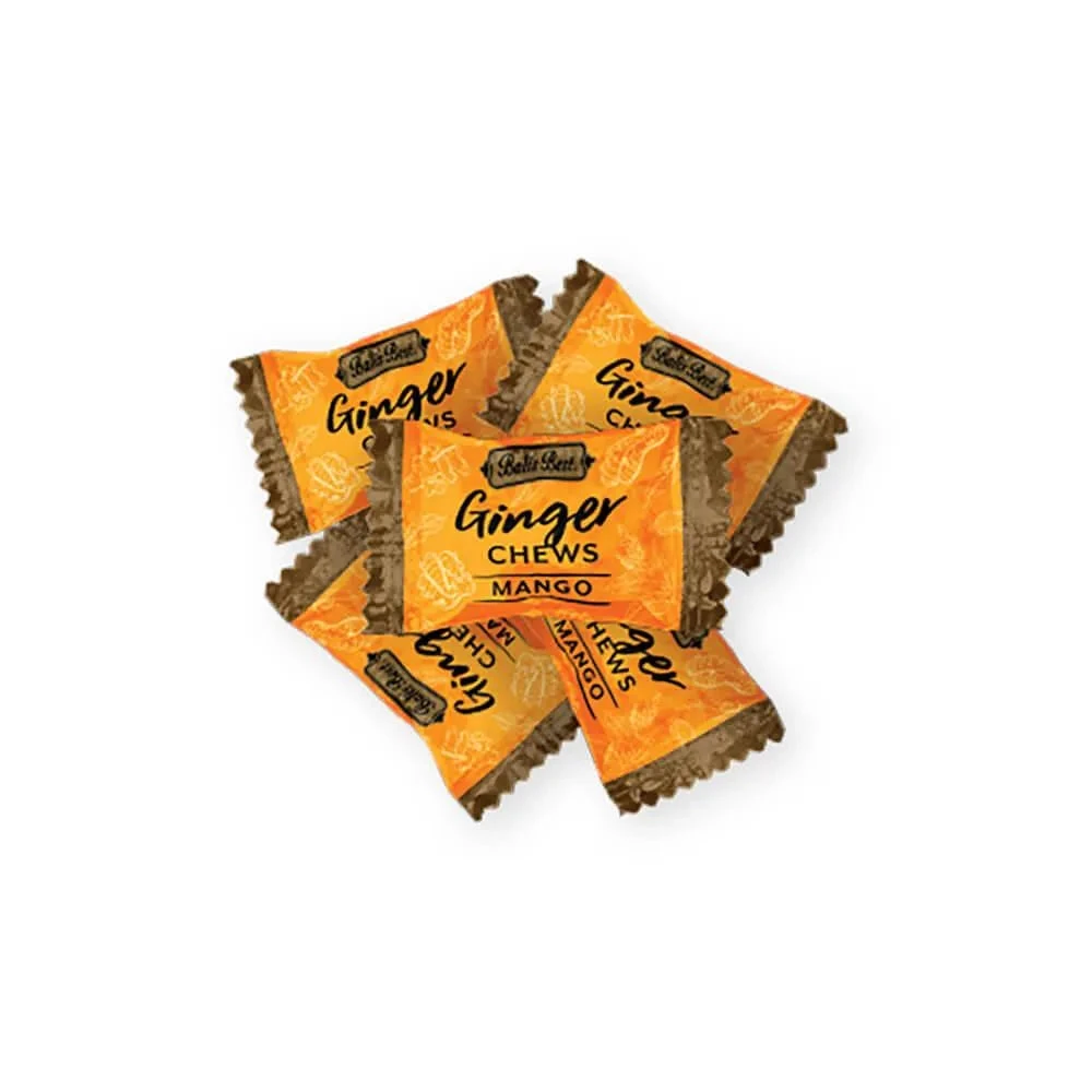 Bali's Best Tropical Mango Ginger Chews: 1LB Jar 1 Bali's Best Tropical Mango Ginger Chews: 1LB Jar