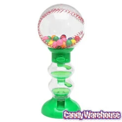 Baseball Gumball Machine Bank With Gumballs -Candy Promotion Sale baseball gumball machine bank with gumballs candy warehouse 3