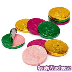 Bee International Mardi Gras Bubble Gum Coins: 100-Piece Bag -Candy Promotion Sale bee international mardi gras bubble gum coins 100 piece bag candy warehouse 6 ee43be8a e859 461c a184 fcb4f90ba610