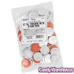 Bee International Silver And Copper Foiled Bubble Gum Coins: 100-Piece Bag 6 Bee International Silver And Copper Foiled Bubble Gum Coins: 100-Piece Bag -Candy Promotion Sale bee international silver and copper foiled bubble gum coins 100 piece bag candy warehouse 3 802dc8ae 3992 4fb4 a4e9 e8070936e7a5