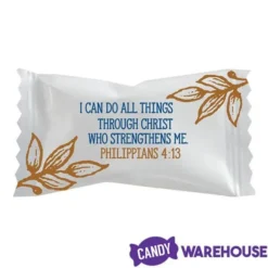 Bible Verse Wrapped Butter Mint Creams: 300-Piece Case -Candy Promotion Sale bible verse wrapped butter mint creams 300 piece case candy warehouse 5 fd36dcc0 f544 4e95 ab22 0277504268a7