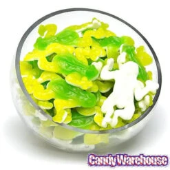 Big Green Gummy Frogs Candy: 5LB Bag -Candy Promotion Sale big green gummy frogs candy 5lb bag candy warehouse 5