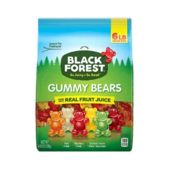 Black Forest Gummy Bears Assorted Flavors 6LB Bag -Candy Promotion Sale black forest gummy bears assorted flavors 6lb bag candy warehouse 4
