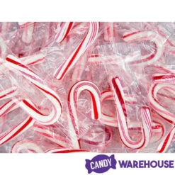 Bobs Sweet Stripes Mini Peppermint Candy Canes - Bulk: 1040-Piece Case -Candy Promotion Sale bobs sweet stripes mini peppermint candy canes bulk 1040 piece case candy warehouse 4