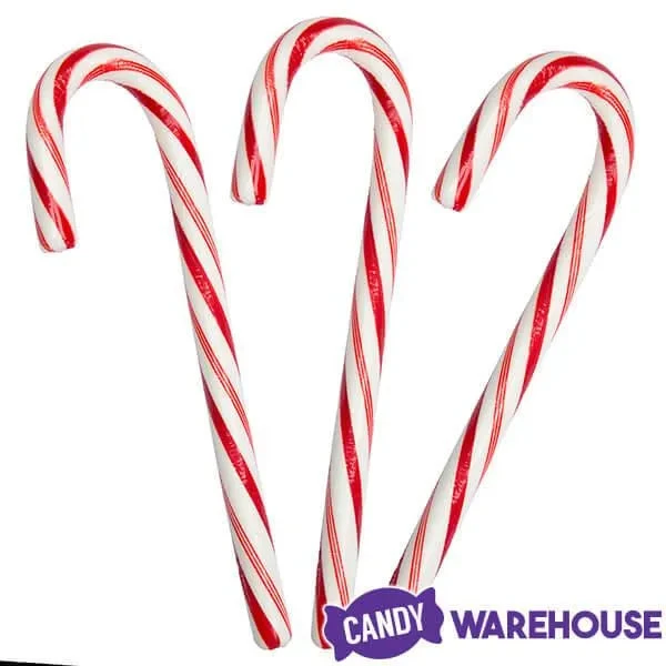 Bobs Sweet Stripes Traditional Red & White Peppermint Candy Canes: 96-Piece Pail 4 Bobs Sweet Stripes Traditional Red & White Peppermint Candy Canes: 96-Piece Pail - Image 4