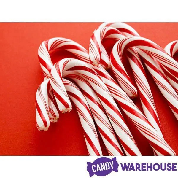 Bobs Sweet Stripes Traditional Red & White Peppermint Candy Canes: 96-Piece Pail 5 Bobs Sweet Stripes Traditional Red & White Peppermint Candy Canes: 96-Piece Pail - Image 5
