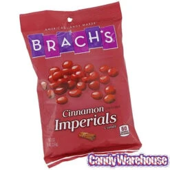 Brach's Cinnamon Imperials: 9-Ounce Bag -Candy Promotion Sale brach s cinnamon imperials 9 ounce bag candy warehouse 3