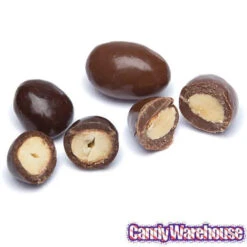Brach's Milk & Dark Chocolate Caramel & Nut Mix Candy: 8-Ounce Bag -Candy Promotion Sale brach s milk and dark chocolate caramel and nut mix candy 8 ounce bag candy warehouse 4