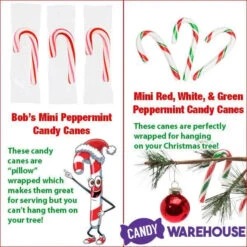 Brach's Peppermint Mini Candy Canes: 500-Piece Tub 8 Brach's Peppermint Mini Candy Canes: 500-Piece Tub -Candy Promotion Sale brach s peppermint mini candy canes 500 piece tub candy warehouse 4