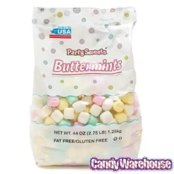 Butter Mint Creams - Assorted Pastels: 2.75LB Bag -Candy Promotion Sale butter mint creams assorted pastels 2 75lb bag candy warehouse 4 63dbdbc8 0ef8 42b7 b4b5 bc2b7f285d71