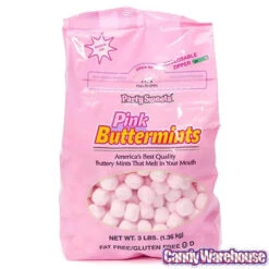Butter Mints Creams - Pink: 2.75LB Bag -Candy Promotion Sale butter mints creams pink 2 75lb bag candy warehouse 3 5b5e88a4 2890 4696 84a2 99c6d7770393