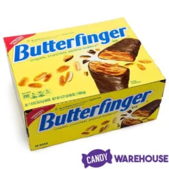 Butterfinger Candy Bars: 36-Piece Box -Candy Promotion Sale butterfinger candy bars 36 piece box candy warehouse 4