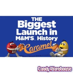 Caramel M&M's Candy: 34-Ounce Bag -Candy Promotion Sale caramel mandm s candy 34 ounce bag candy warehouse 3