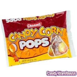 Charms Candy Corn Pops: 15-Piece Bag -Candy Promotion Sale charms candy corn pops 15 piece bag candy warehouse 4