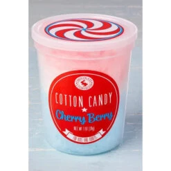 Chocolate Storybook Cotton Candy - Cherry Berry: 1-Ounce Tub -Candy Promotion Sale chocolate storybook cotton candy cherry berry 1 ounce tub candy warehouse 3