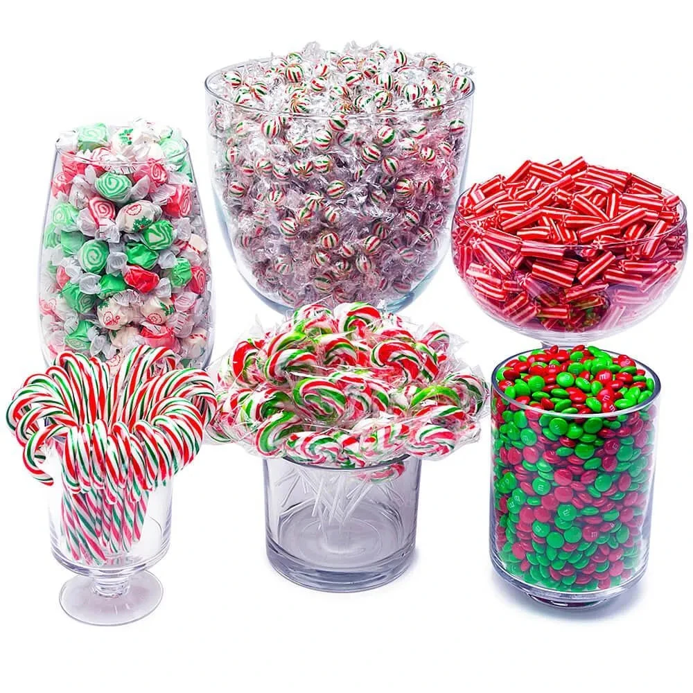 Christmas Candy Bar Table Assortment 1 Christmas Candy Bar Table Assortment