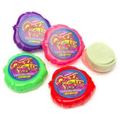 Crazy Rollz Bubble Gum Rolls: 24-Piece Box