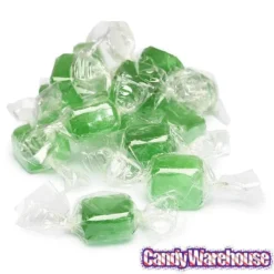 Cubes Hard Candy - Green Apple: 3LB Bag -Candy Promotion Sale cubes hard candy green apple 3lb bag candy warehouse 3