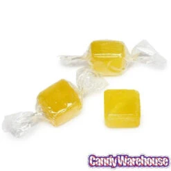 Cubes Hard Candy - Lemon: 3LB Bag -Candy Promotion Sale cubes hard candy lemon 3lb bag candy warehouse 3