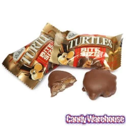 DeMet's Turtles Bite Size Chocolates: 60-Piece Box -Candy Promotion Sale demet s turtles bite size chocolates 60 piece box candy warehouse 3