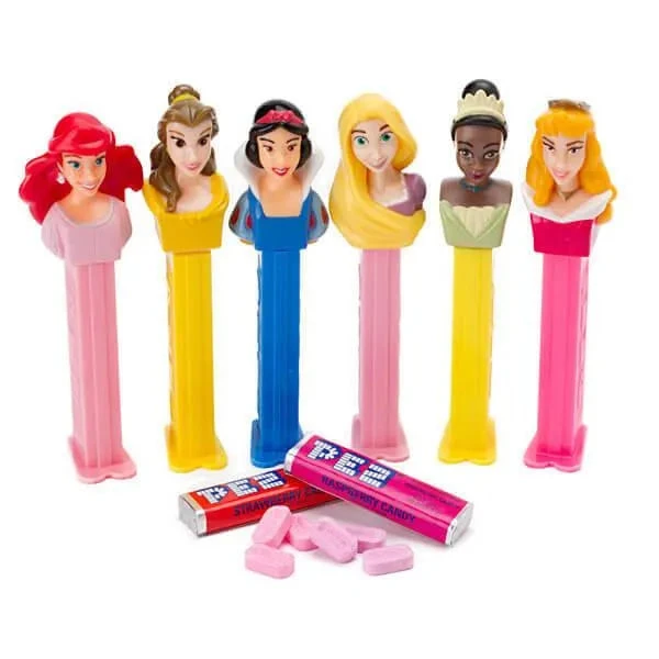 Disney Princesses PEZ Candy Packs: 12-Piece Display 1 Disney Princesses PEZ Candy Packs: 12-Piece Display