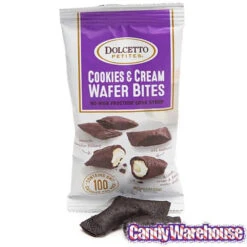 Dolcetto Cookies & Cream-Filled Wafer Bites Packs: 24-Piece Display -Candy Promotion Sale dolcetto cookies and cream filled wafer bites packs 24 piece display candy warehouse 3 893da305 4b71 4bb8 a7d7 32c0c01b7ba1