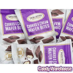 Dolcetto Cookies & Cream-Filled Wafer Bites Packs: 24-Piece Display -Candy Promotion Sale dolcetto cookies and cream filled wafer bites packs 24 piece display candy warehouse 4 f7999958 1162 462f 89df 1a878aa98de4