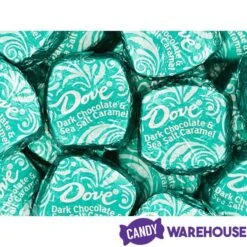 Dove Dark Chocolate Sea Salt Caramel Squares: 28-Piece Bag -Candy Promotion Sale dove dark chocolate sea salt caramel squares 28 piece bag candy warehouse 3