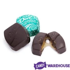 Dove Dark Chocolate Sea Salt Caramel Squares: 28-Piece Bag -Candy Promotion Sale dove dark chocolate sea salt caramel squares 28 piece bag candy warehouse 4