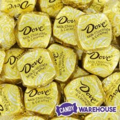 Dove Milk Chocolate Caramel Squares: 28-Piece Bag -Candy Promotion Sale dove milk chocolate caramel squares 28 piece bag candy warehouse 4
