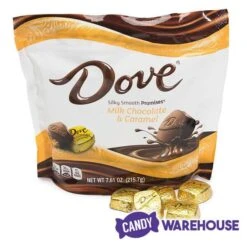 Dove Milk Chocolate Caramel Squares: 28-Piece Bag -Candy Promotion Sale dove milk chocolate caramel squares 28 piece bag candy warehouse 5