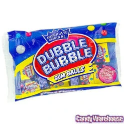Dubble Bubble Assorted Gumballs Packs: 15-Piece Bag -Candy Promotion Sale dubble bubble assorted gumballs packs 15 piece bag candy warehouse 5