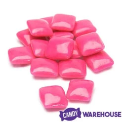 Dubble Bubble Chiclets Chewing Gum Tabs - Pink: 1.5LB Jar -Candy Promotion Sale dubble bubble chiclets chewing gum tabs pink 1 5lb jar candy warehouse 4