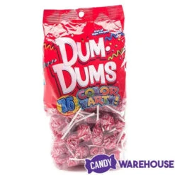 Dum Dums Red Party Pops - Strawberry: 75-Piece Bag -Candy Promotion Sale dum dums red party pops strawberry 75 piece bag candy warehouse 4